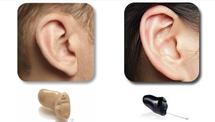 最小深耳道助听器图片